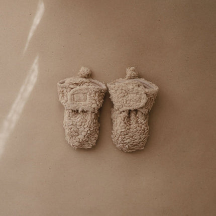 Mushie Baby Schoentjes Oatmeal - Mushie - Babywinkel - 810052467627