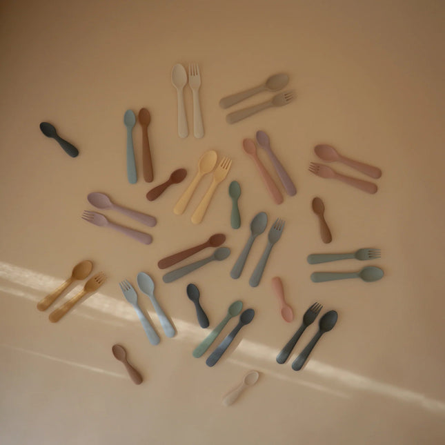 Mushie Babylepel Natural Shifting Sand koop je bij Babywinkel