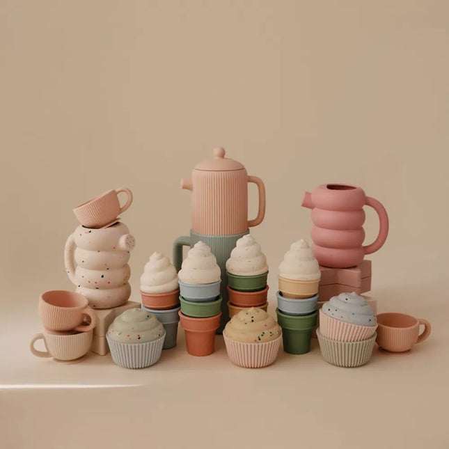 Mushie Badspeelgoed Gieter French Blue koop je bij Babywinkel