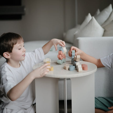 Mushie Blokkenset Balans Toren Hout koop je bij Babywinkel