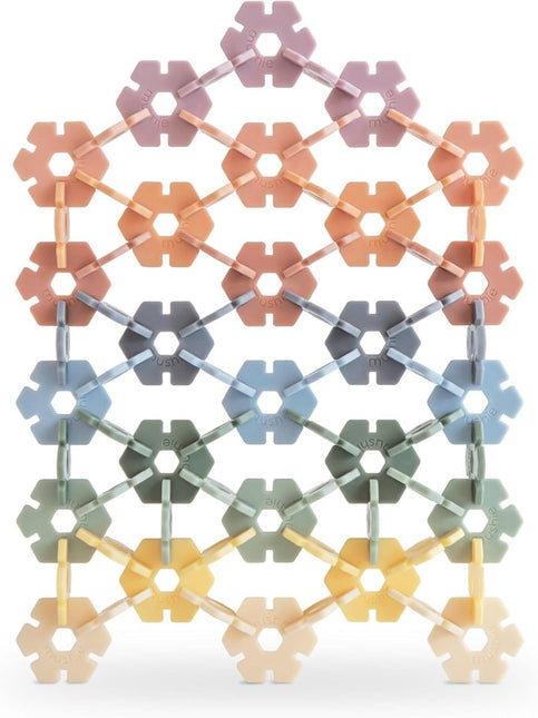 Mushie Bouwset Bloemen 100 Delig koop je bij Babywinkel