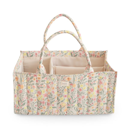 Mushie Draagbare Luier Organizer Pastel Blooms koop je bij Babywinkel