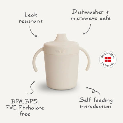 Mushie Drinkbeker Sage - Mushie - Babywinkel - 810052468112