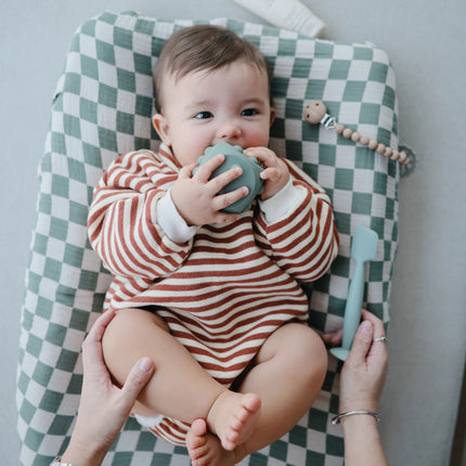 Mushie Educatief Speelgoed Dobbelstenen Tradewinds/Stone 2st - Mushie - Babywinkel - 810052467368
