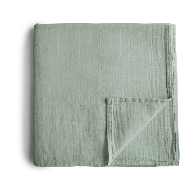 Mushie Hydrofiele Doek Sage XL - Mushie - Babywinkel - 810052460086