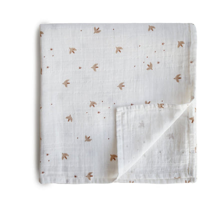 Mushie Hydrofiele Doek Sparrow XL - Mushie - Babywinkel - 810052464442
