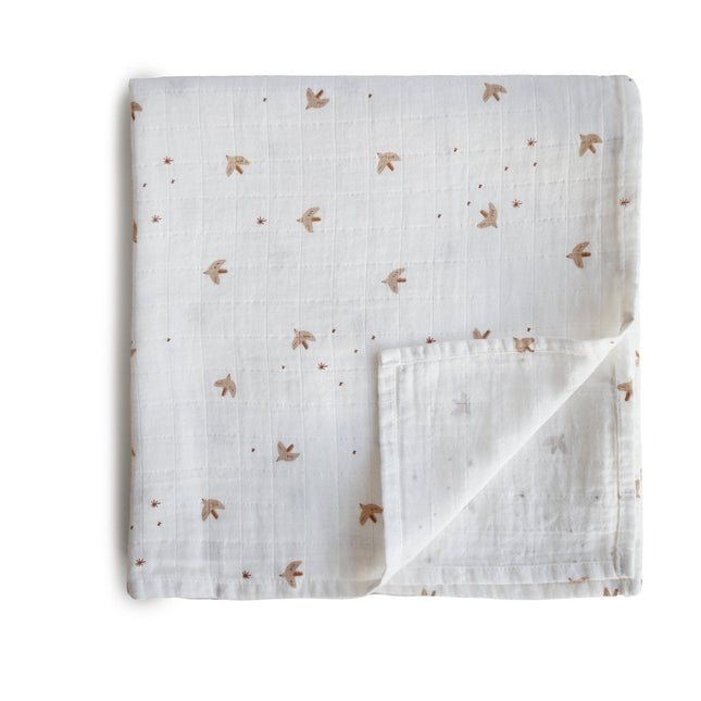Mushie Hydrofiele Doek Sparrow XL - Mushie - Babywinkel - 810052464442