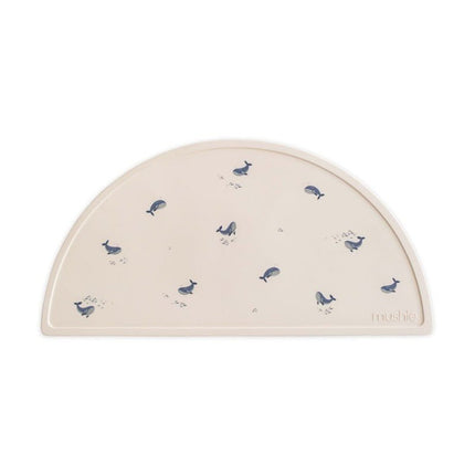Mushie Placemat Whales - Mushie - Babywinkel - 810052467856