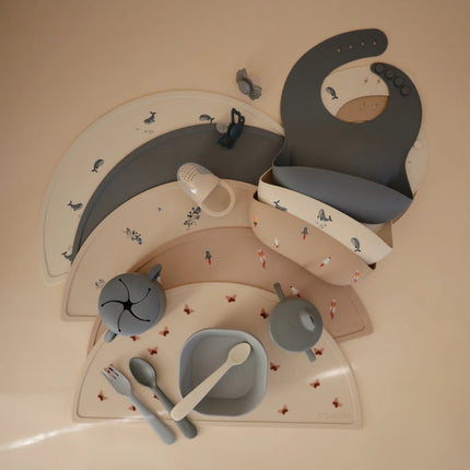 Mushie Placemat Whales - Mushie - Babywinkel - 810052467856