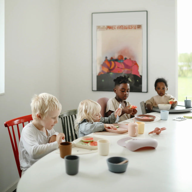 Mushie Placemat White Daisy - Mushie - Babywinkel - 810052467726