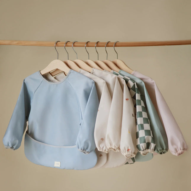 Mushie Slabbetje Lange Mouwen Blush koop je bij Babywinkel