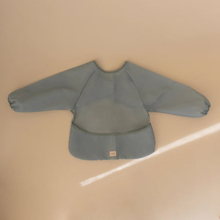 Mushie Slabbetje Lange Mouwen Roman Green - Mushie - Babywinkel - 840355800456