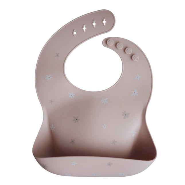 Mushie Slabbetje Silicone Daisy - Mushie - Babywinkel - 7426999778516