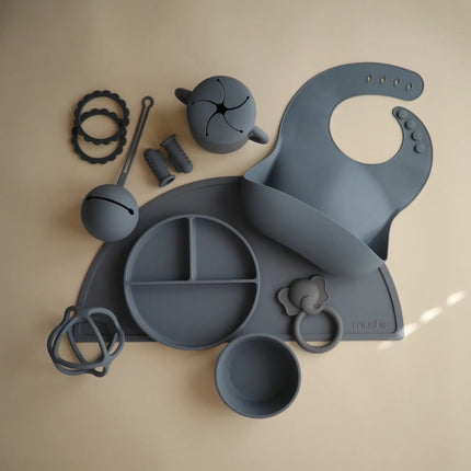 Mushie Slabbetje Silicone Tradewinds - Mushie - Babywinkel - 7426999778325