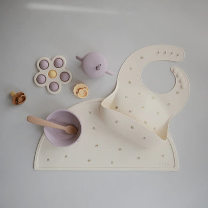 Mushie Slabbetje Siliconen Crowns - Mushie - Babywinkel - 810052467702