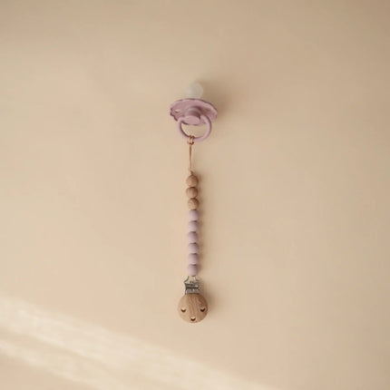 Mushie Speenkoord Eva Mauve - Mushie - Babywinkel - 810052466958