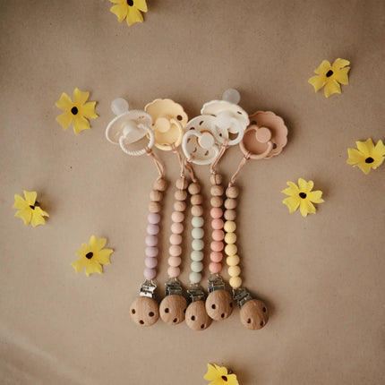Mushie Speenkoord Eva Mauve - Mushie - Babywinkel - 810052466958