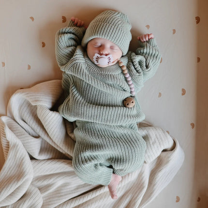 Mushie Speenkoord Eva Mauve - Mushie - Babywinkel - 810052466958