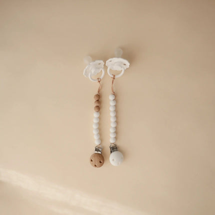 Mushie Speenkoord Eva White - Mushie - Babywinkel - 810052467023