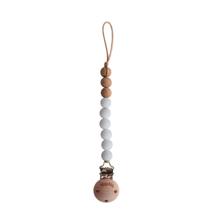 Mushie Speenkoord Eva White - Mushie - Babywinkel - 810052467023