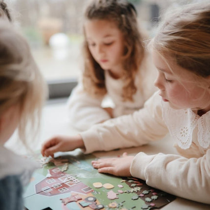 Mushie Stickerboek Farm - Mushie - Babywinkel - 840355800722