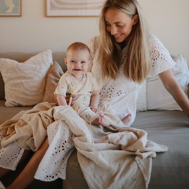 Mushie Hydrofiele Doek Kite koop je bij Babywinkel