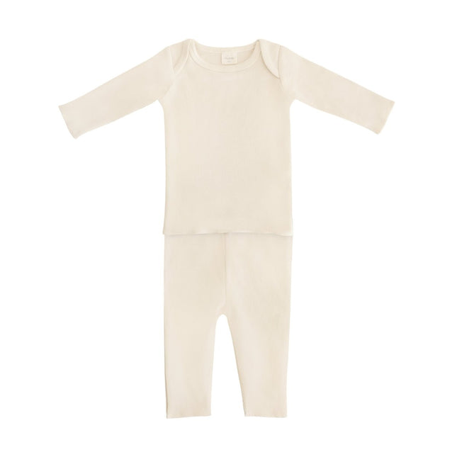 Mushie Two Pieces Set Beige koop je bij Babywinkel
