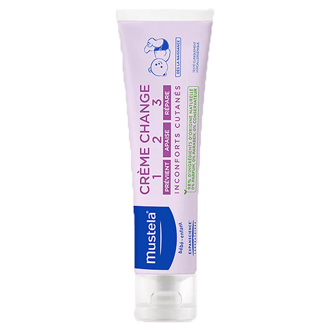 Mustela Babycreme Voor De Luierwissel 1 - 2 - 3 100ml koop je bij Babywinkel