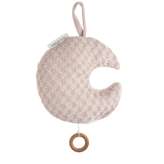 Baby's Only Muziekdoosje Maan Happiness Oud Roze koop je bij Babywinkel