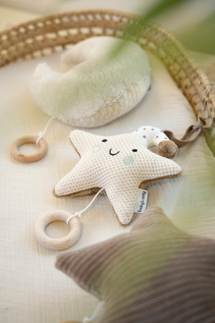 Baby's Only Muziekdoosje Ster Heaven Clay/Warm Linen koop je bij Babywinkel