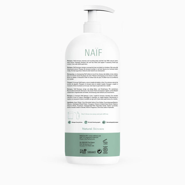 Naif Baby Shampoo 500ml - Naif - Babywinkel - 8720254710556