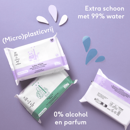 Naif Billendoekjes Plastic Free 54St - Naif - Babywinkel - 8719325317527