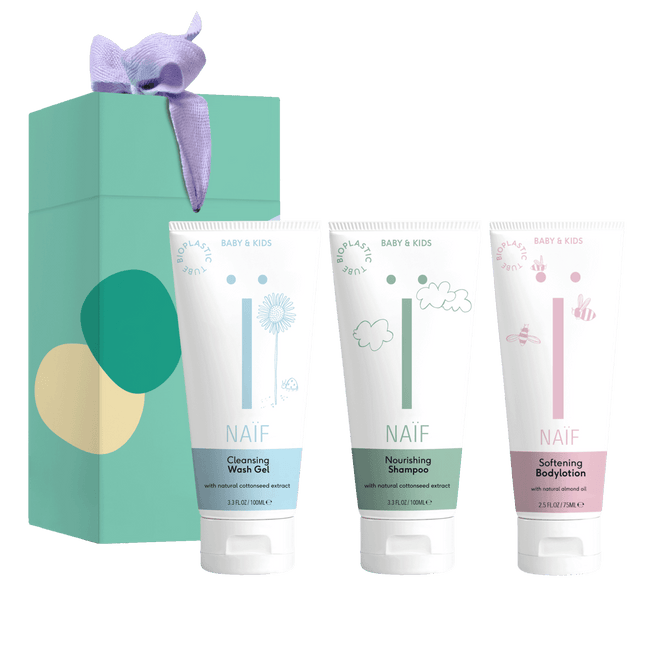 Naif Verzorgingsset Baby Shower Routine 3St - Naif - Babywinkel - 8720938341168