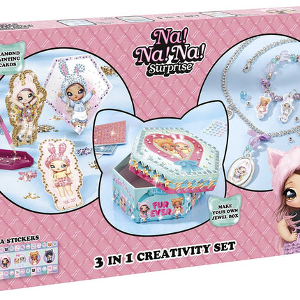 Nanana 3 In 1 Knutselset - Babywinkel - 8714274621039
