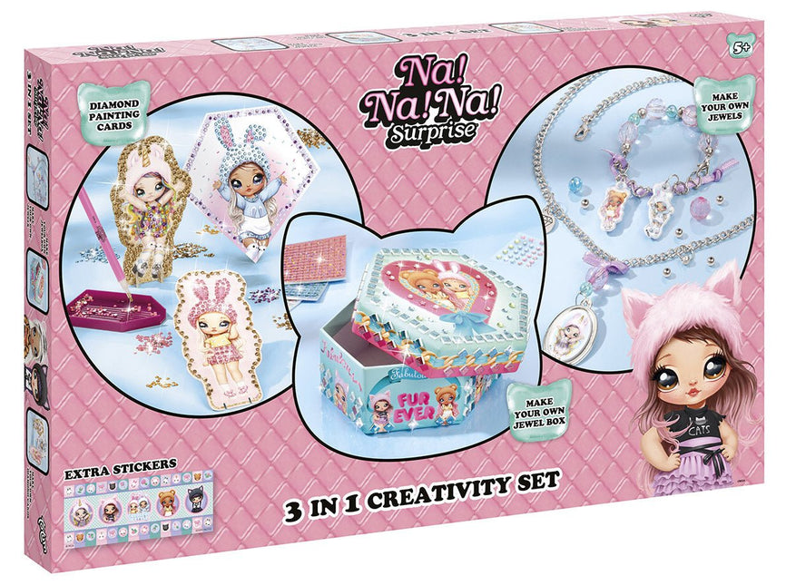 Nanana 3 In 1 Knutselset - Babywinkel - 8714274621039