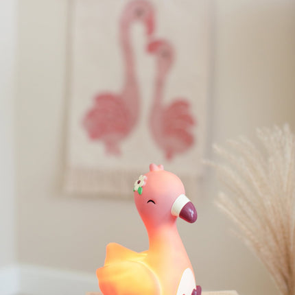 Little Dutch Lampada da notte Flamingo