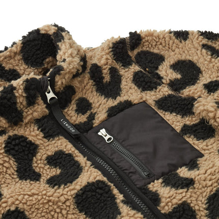 Nolan Pile Jacket Mega leo / Oat mix koop je bij Babywinkel