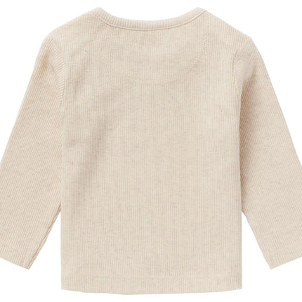 Noppies Baby Shirt Natal Oatmeal Melange - Noppies - Babywinkel - 8719788541002