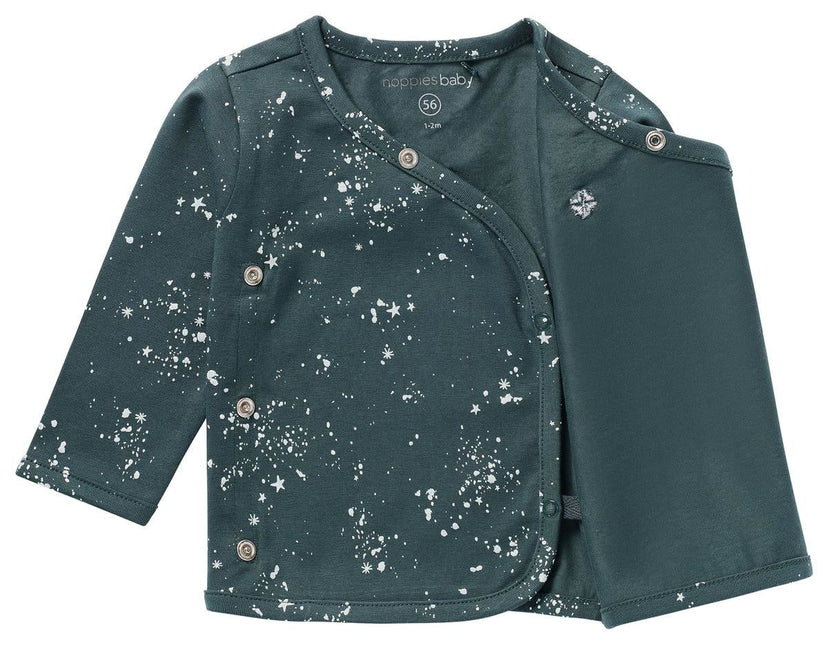 Noppies Baby Vestje Lyoni Dark Slate - Noppies - Babywinkel - 8719788546014