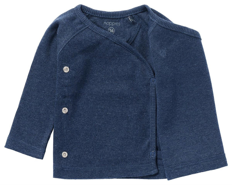 Noppies Baby Vestje Nanyuki Navy Melange - Noppies - Babywinkel - 8719788540869