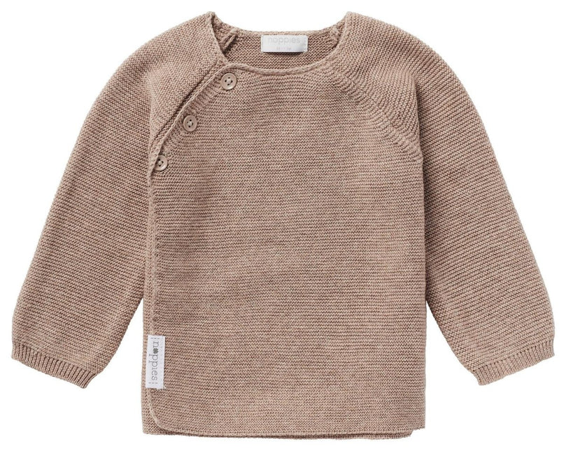 Noppies Baby Vestje Pino Taupe Melange - Noppies - Babywinkel - 8719788540005
