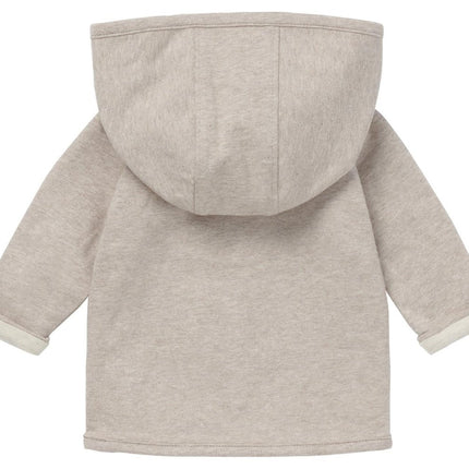 Noppies Baby Vestje Rev Bonny Taupe Melange Tweezijdig - Noppies - Babywinkel - 8719788698485