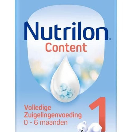 Nutrilon Melkpoeder Content 1 Zuigelingvoeding 0 - 6 Maanden - Nutrilon - Babywinkel - 8712400110358