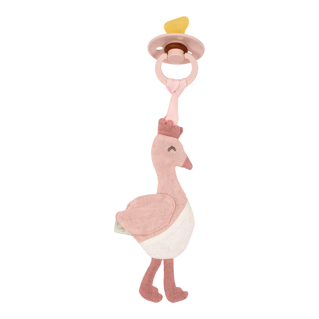 Little Dutch Panno per la poppata Flamingo