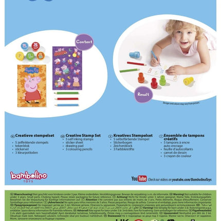Peppa Pig Stempelset - Babywinkel - 8714274360242