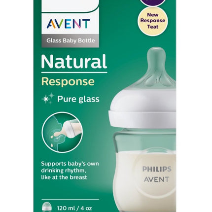 Philips Avent Babyfles Glas 3.0 120ml - Philips Avent - Babywinkel - 8710103990765