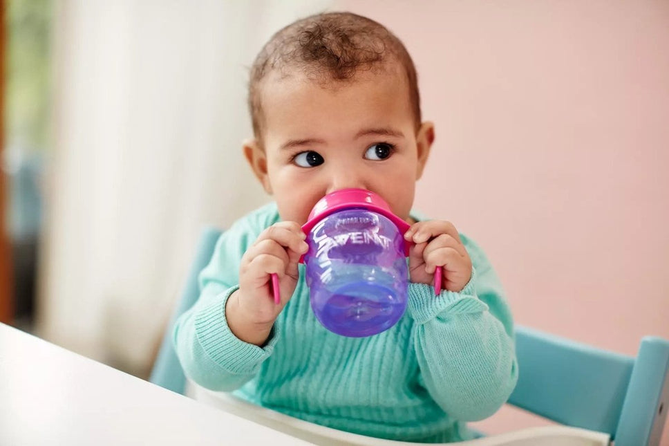 Philips Avent Drinkbeker Roze 200ml - Philips Avent - Babywinkel - 8710103667018