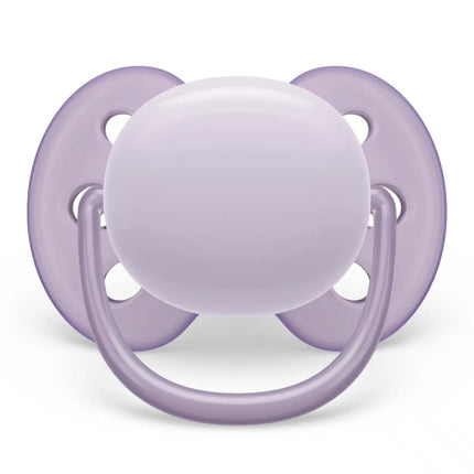Philips Avent Fopspeen +0 Maanden Soft Grijs/Roze - Philips Avent - Babywinkel - 8720689012775