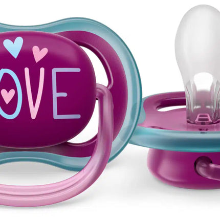 Philips Avent Fopspeen +18 Maanden Air Olifant/Love - Philips Avent - Babywinkel - 8720689012959