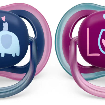 Philips Avent Fopspeen +18 Maanden Air Olifant/Love - Philips Avent - Babywinkel - 8720689012959